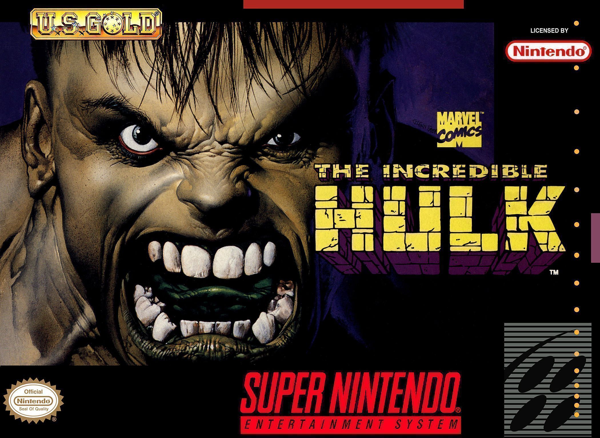 SNES Hulk Program (Hack) (USA) Game Cover